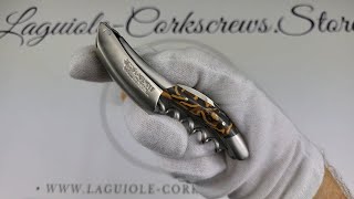 Laguiole Corkscrew Walnut Shells by Laguiole en Aubrac [upl. by Nehpets938]