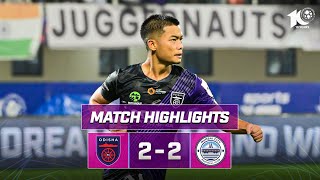 Match Highlights  Odisha FC 22 Mumbai City FC  MW 2  ISL 202324 [upl. by Tonry]