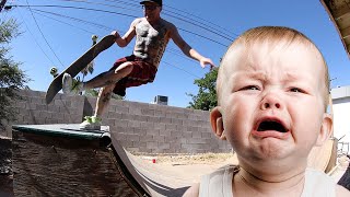 Buff Baby Throws Temper Tantrum In 112 Degree Weather Sweeper Shuv [upl. by Attaynik245]