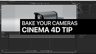 Export Baked Cameras from Cinema 4D [upl. by Call]