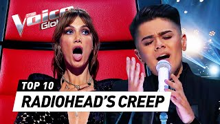 UNIQUE covers of Radioheads CREEP on The Voice [upl. by Danielson]