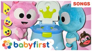 Potty Training Song w GooGoo amp GaaGaa  More Nursery Rhymes Songs Compilation for Kids  BabyFirst [upl. by February]