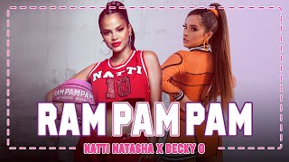 Natti Natasha x Becky G  Ram Pam Pam Official Video [upl. by Margarete238]