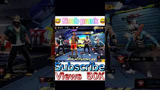 Nobo prank pro player😓😓😓😓 v s noob😭 Adam nisilt freefirevideo freefire [upl. by Anuat]