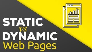 Static vs Dynamic Websites  Whats the Difference [upl. by Hannon]