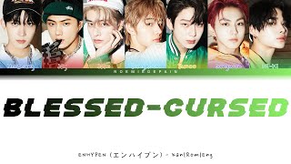 ENHYPEN 엔하이픈  BlessedCursed Japanese Ver  Color Coded Lyrics [upl. by Twyla]