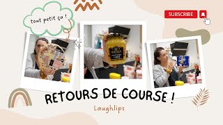 RETOURS DE COURSES 🛒  Spéciale friends  on sort les marmites  Mais cest tout petit ça  😙 [upl. by Eema]