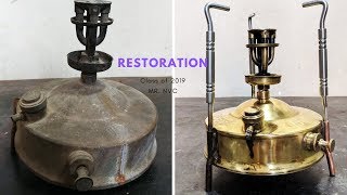 Primus Stove Restoration  Very Old Kerosene Stove Restoration [upl. by Kciredec713]