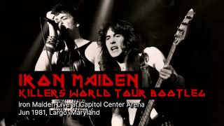 01 The Ides of March  Wrathchild  Iron Maiden Live at Capitol Center Arena 1981 [upl. by Esorlatsyrc774]