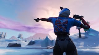 Fortnite New LYNX Skin Gameplay  16 Kill Solo Win  Season 7  Trap Kill Ending [upl. by Siger]