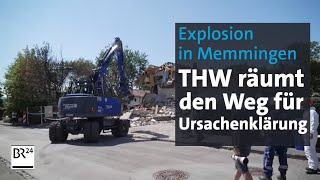 Explosion in Memmingen Unglücksursache wird weiter untersucht  Abendschau  BR24 [upl. by Lauretta]