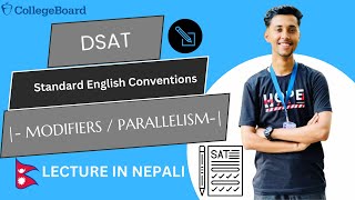 MODIFIERS AND PARALLELISM SAT ENGLISH FULL COURSE IN NEPALI  STANDARD ENGLISH CONVENTIONS [upl. by Yeliak]