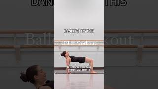 Dancers try my latest workout to tone strengthen and improve your balance ballet workout [upl. by Cudlip1]