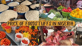 Food Shopping in Oyingbo Market  Current Price of Foodstuff in Nigeria  Lagos Living [upl. by Neilson]