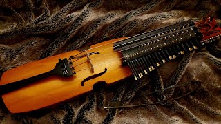 Swedish Bass Nyckelharpa  Pagan Ritual Torches [upl. by Lema]