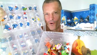 Organizing My Schleich Smurfs Collection [upl. by Airod]