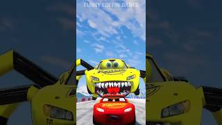 Epic Escape From The Lightning McQueen Mutant Spider Eater  Coffin Dance Song Cover shorts [upl. by Bronson367]