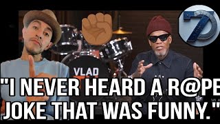 DL Hughley schools Dj Vlad on why Andrew Schulz buck breaking joke was Not funny 7even Day reacts [upl. by Notgnihsaw513]