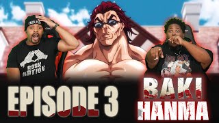 Free Willy Vs Yujiro One Day Shamoo Baki Hanma Son Of Ogre Episode 3 Reaction [upl. by Nylad]