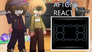 Past Aftons  Henry react to Fnaf 6 Ending [upl. by Enier362]