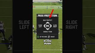 How to improve your madden game with offensive line adjustments 🏈💪 [upl. by Palmer]