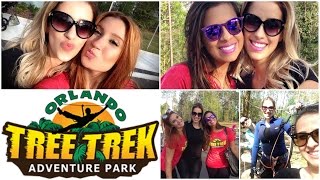 VLOG Orlando TREE TREK com Blogueiros Evelyn Regly Bianca Andrade Taciele Luh [upl. by Puglia]