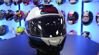 Shoei GT Air 2 Tesseract TC10 Motorcycle Helmet [upl. by Anitsihc]