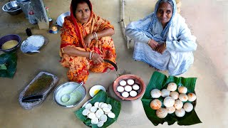 Winter Pitha Puli Grandmas Favorite Hot amp Spicy Dhania Chitoi Pitha and Khejurer Gur [upl. by Yuhas]