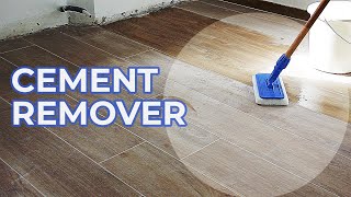 HOW TO CLEAN  AFTER SETTING CEMENT RESIDUES PORCELAIN TILE  Cement Remover Faber [upl. by Serg]