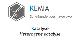 Katalyse Heterogene katalyse [upl. by Oderfigis]