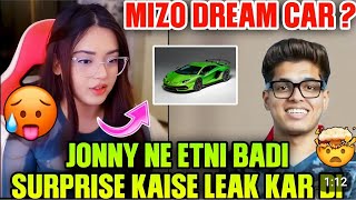 Mizo Leak 🥶🥶Jonathan Lamborghini React 😱😱 on Jonathan new Car [upl. by Naic]