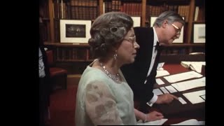 Queen Elizabeth II speaks of Queen Victorias diary [upl. by Asinet]