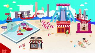 DBS Marina Regatta 2016 PopUp Urban Beach [upl. by Elockin]