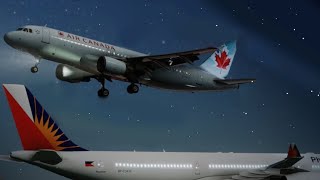 Air Canada Flight 759  Incident Animation [upl. by Westbrooke522]