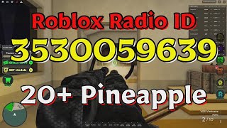 Pineapple Roblox Radio CodesIDs [upl. by Leahsim942]