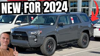 NEW For 2024 Model Year  First Look At Toyota 4Runner In Underground Color [upl. by Sitoiganap]