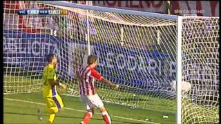 Vicenza 21 Hellas Verona 15102011 Highlights amp Goals HD [upl. by Ainyt323]