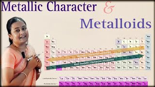 Metallic Character ampMetalloids  Periodic trends [upl. by Anilam]