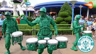 Green Army Drum Corps Full Performance and Solos  Disneys Hollywood Studios [upl. by Noret]