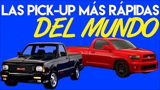 Las 5 Camionetas PickUps Más Rápidas de la Historia [upl. by Jeromy]