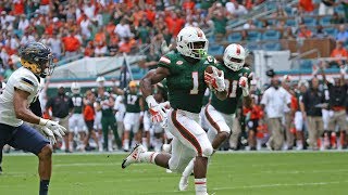 Miami Hurricanes Highlights VS Toledo [upl. by Goulet]