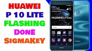 Huawei P10 Lite WASLX1A Flashing Done by SigmaKey [upl. by Crocker556]