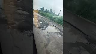 Purnia  Siliguri roadKishanganjRoad conditions is very poor [upl. by Loomis232]