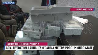 Governor Aiyedatiwa Launches ODatiwa Meters Programme In Ondo State [upl. by Elidad]