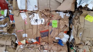 How Much Do They Pay For A Bale Of Cardboard At A Recycling Company [upl. by Mariand]