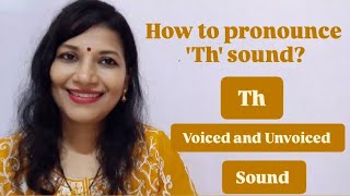 Th Voiced and Unvoiced sound How to pronounce Th sound Part 1011 [upl. by Barr]