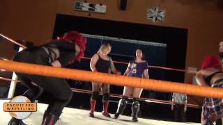 Women Wrestling  Kellyanne vs Harley Wonderland vs RieBell vs Catherine Mynx  Fatal Four Way  WWN [upl. by Ursuline]