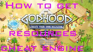 Godhood How to get Money and Resources with Cheat Engine [upl. by Alphard]