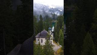 Obernberger See Austria 🇦🇹  Mavic 3 Pro  Cinematic drone austria alps church lake dji [upl. by Miltie]