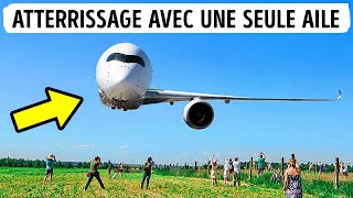 L’avion Qui A Atterri Avec Une Seule Aile [upl. by Assirrak]